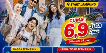 Safar Group Buka Open Trip Malaysia-Singapura November 2026, Berangkat dari Lampung Mulai Rp6,9 Juta