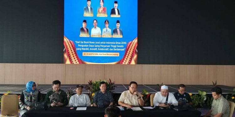 500 Peserta dari 33 Provinsi Hadiri Rakernas I APTISI di Lampung