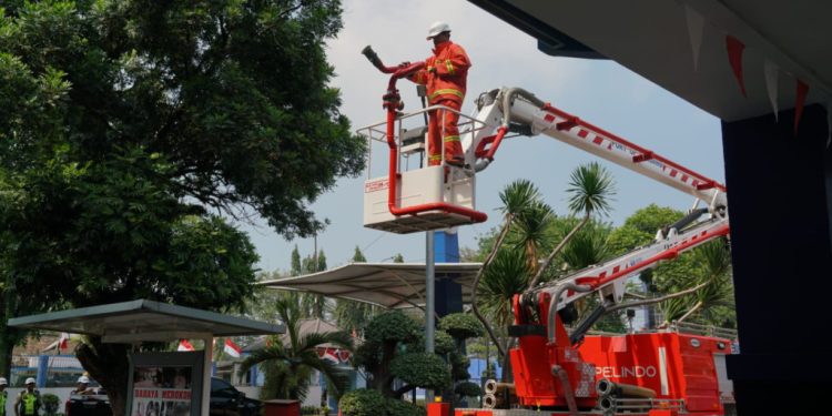 Antisipasi Kebakaran di Pelabuhan, Pelindo Regional 2 Panjang Gelar Drill Tanggap Darurat K3