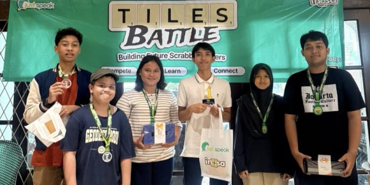 Bukan Sekadar Susun Kata, Scrabble Jadi Cara INASA Asah Logika Anak Lampung