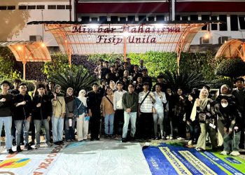 PODIUM Sosiologi Unila Gelar Nobar Film Pesta Oligarki, Ajak Mahasiswa Kritis terhadap Demokrasi