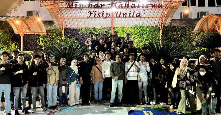 PODIUM Sosiologi Unila Gelar Nobar Film Pesta Oligarki, Ajak Mahasiswa Kritis terhadap Demokrasi