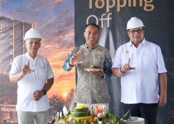 Dukung Pariwisata dan Bisnis Lampung, Prashanti Hotel Gelar Topping Off, Siap Beroperasi pada 2027
